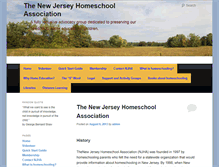 Tablet Screenshot of jerseyhomeschool.net